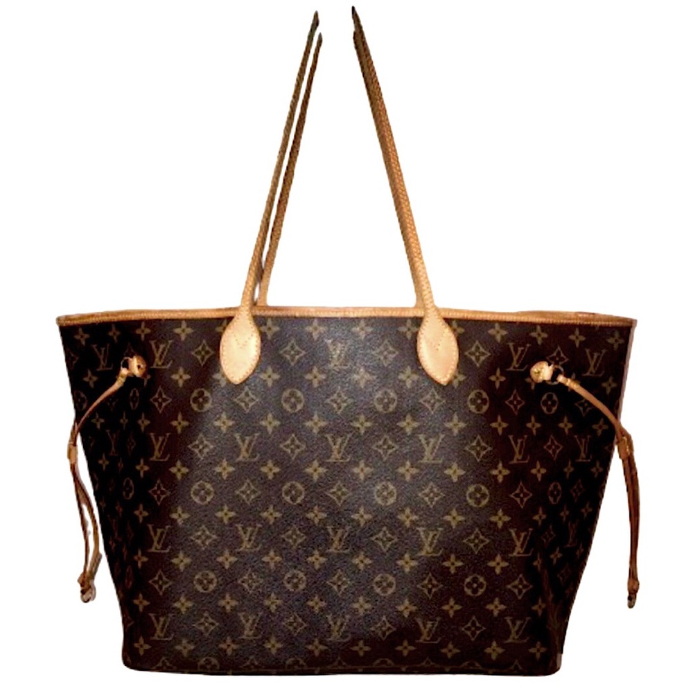 LOUIS VUITTON Monogram Neverfull GM Tote Shoulder Bag LV Dust Bag Bag Shaper COA - Picture 4 of 17